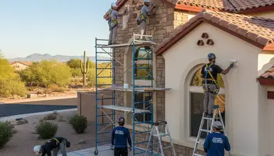 Phoenix, AZ painting contractors delivering expert house painting services for local homes