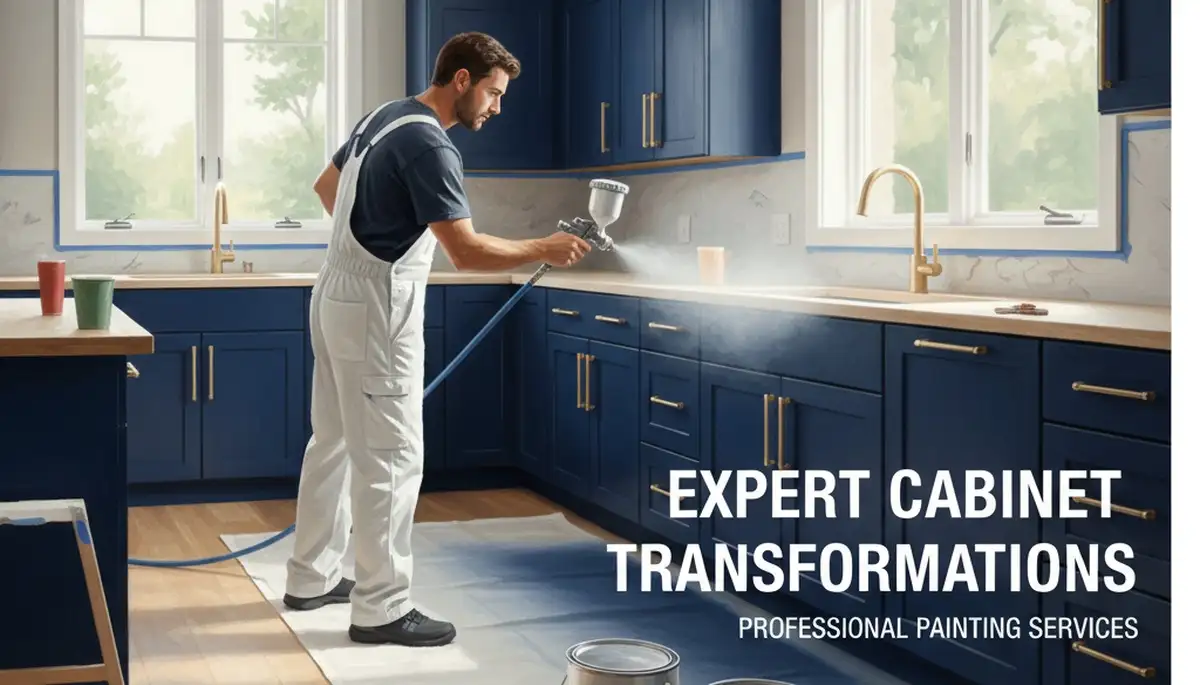 Cabinet painting in Phoenix, AZ for durable kitchen cabinet refinishing and desert-ready finish