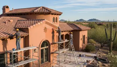Phoenix, AZ painting contractor providing professional house painting services