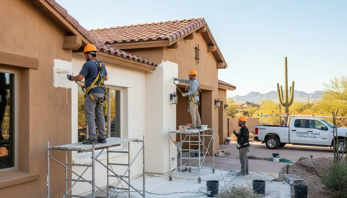 Phoenix, AZ painting contractor for residential interior and exterior house painting services