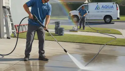 Phoenix, AZ concrete pressure cleaning for driveways, patios, and walkways by Phoenix Paint Pros