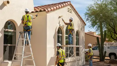 Phoenix, AZ painting contractor delivering professional interior and exterior house painting services