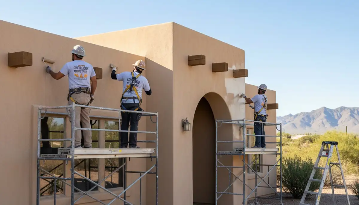 Professional house painting services in Phoenix, AZ for residential exteriors and interiors