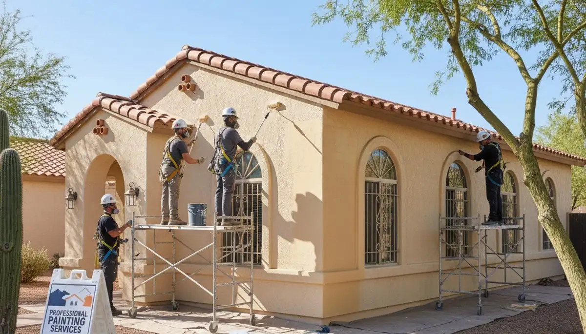 Professional painting contractors serving homes in Phoenix, AZ