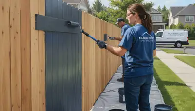 Phoenix fence painting service in Phoenix, AZ for durable sun and weather protection