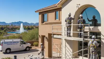 Phoenix, AZ painting contractor for house painting services and exterior home repainting