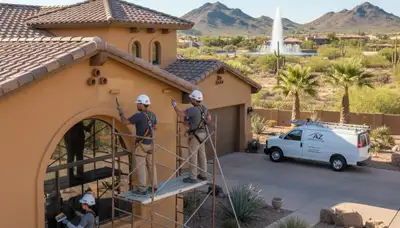 Professional house painting service in Phoenix, AZ for residential interior and exterior projects