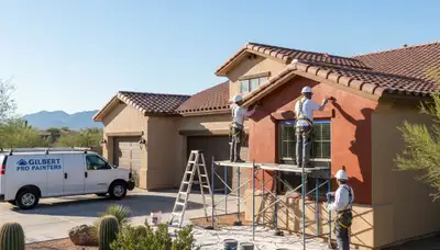 Professional house painting service in Phoenix, AZ for interior and exterior homes