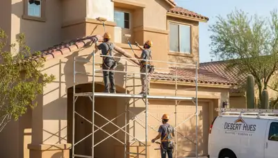 Painting contractors in Phoenix, AZ providing professional house painting services