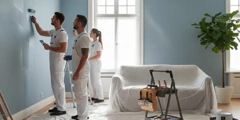 Phoenix, AZ house painting hero image for professional interior and exterior painting services