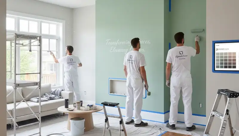 Phoenix interior house painting service for clean, updated walls in Phoenix, AZ