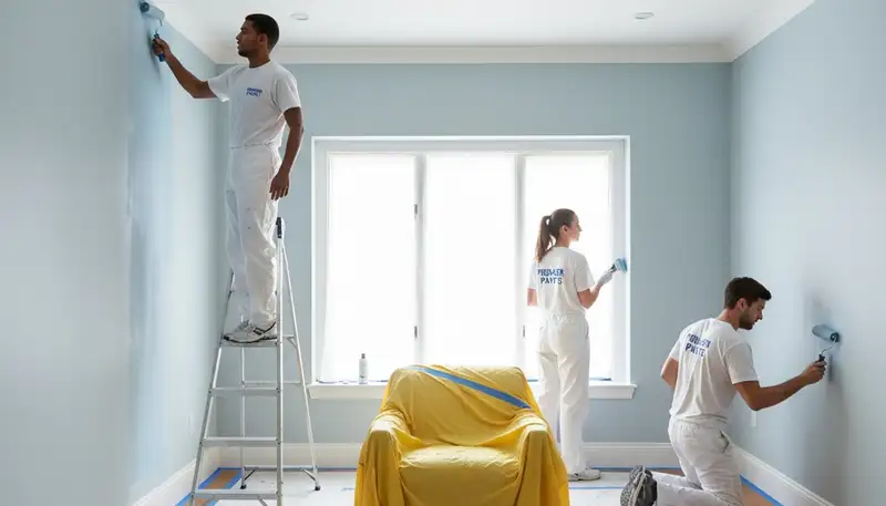 Phoenix interior house painting service in Phoenix, AZ for clean, updated home walls