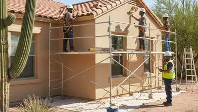 House painting service in Phoenix, AZ for residential exteriors and interiors