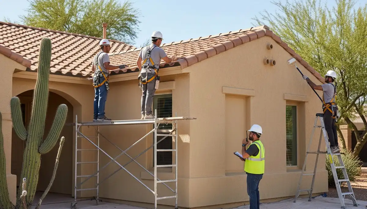 Phoenix, AZ painting company providing professional house painting services