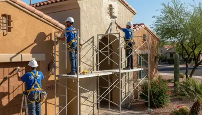 Professional house painting services in Phoenix, AZ for residential exteriors and interiors