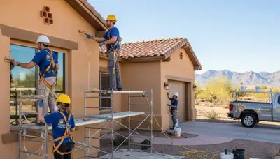 Painting contractor in Phoenix, AZ providing residential interior and exterior house painting services