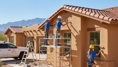 House painting contractor in Phoenix, AZ for exterior and interior home painting services