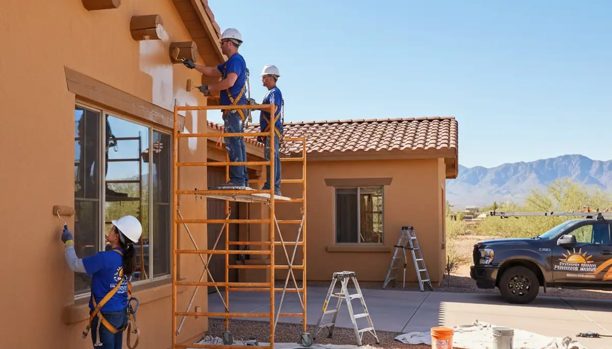 Painting contractor in Phoenix, AZ offering professional house painting services