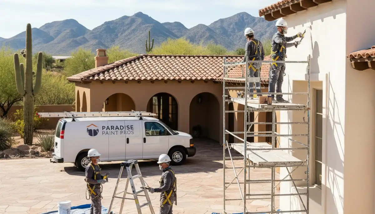 Professional house painting service in Phoenix, AZ for exterior and interior homes