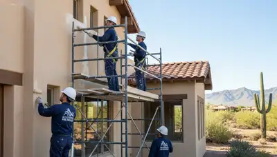 Professional painting service in Phoenix, AZ for residential house painting and exterior updates