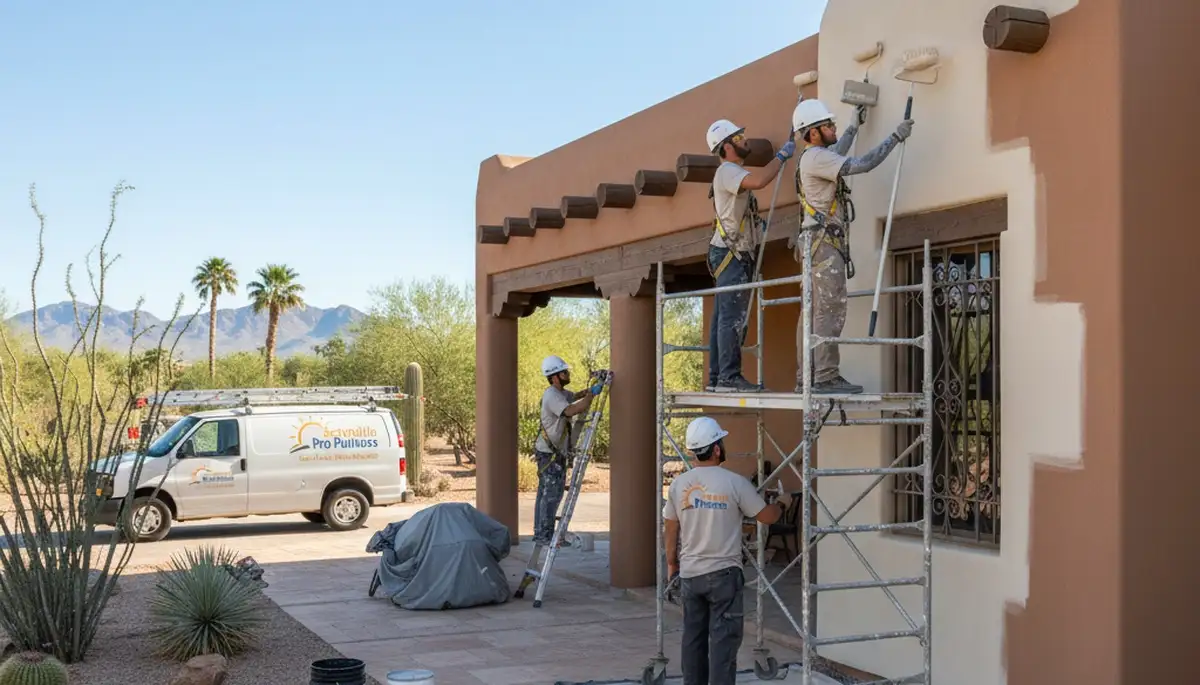 Phoenix, AZ painting contractor providing professional house painting services