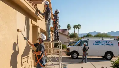 Phoenix, AZ painting contractor for house painting services and exterior home painting