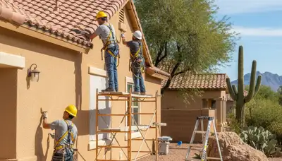 Professional Phoenix, AZ house painting service for interior and exterior residential projects