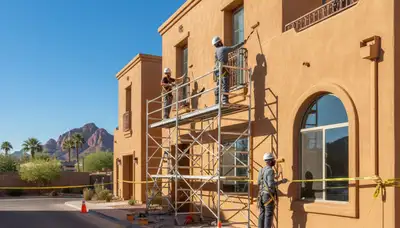 Professional house painting service in Phoenix, AZ for interior and exterior home painting