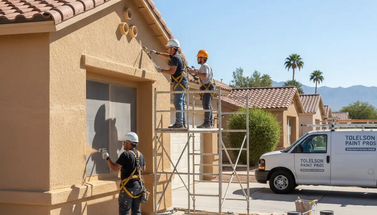 Phoenix, AZ house painting service for residential interior and exterior painting projects