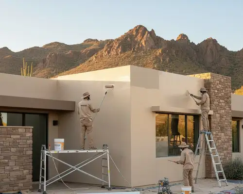 Exterior painting services for desert conditions in Phoenix, AZ